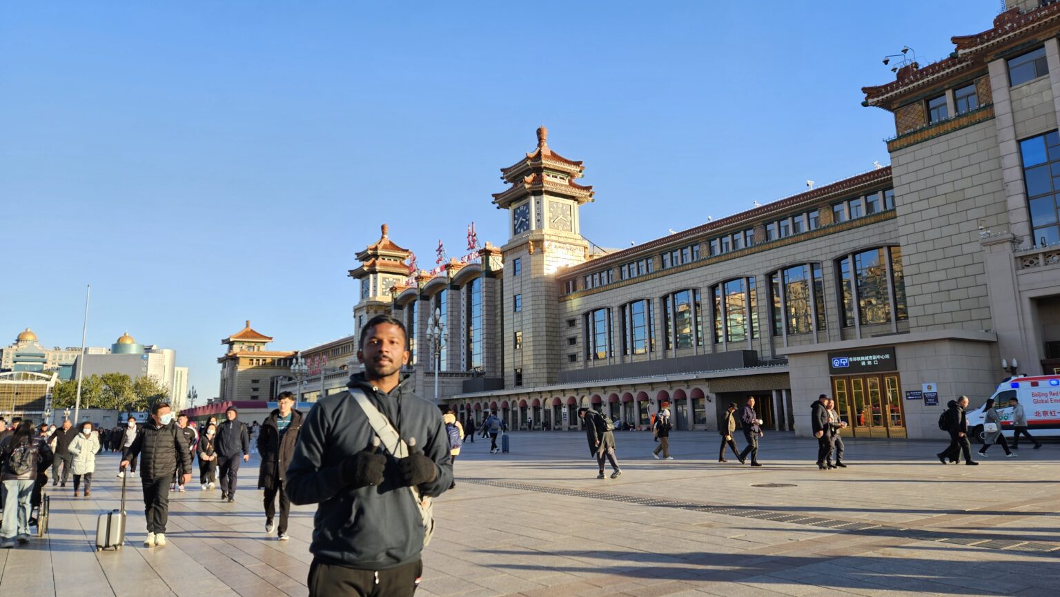 china beijing railway station