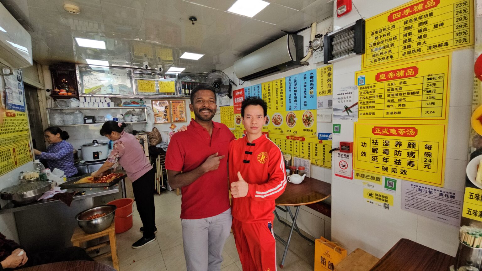 china food stall