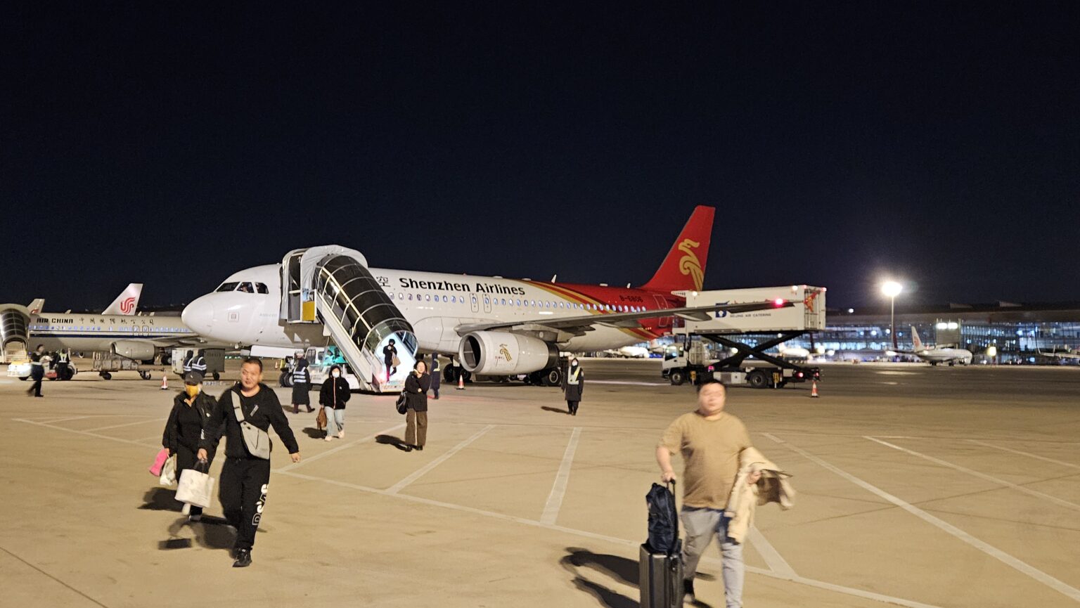 Shenzhen domestic flight